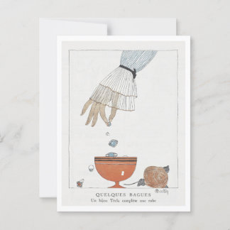 Quelques Bagues Charles Martin Mode Briefkaart