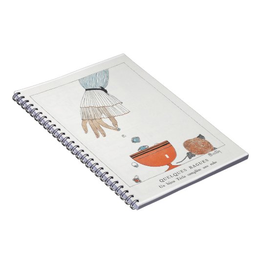 Quelques Bagues mode bord door Charles Martin Notitieboek (Rechterzijde)