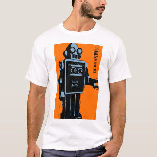 Quelstar Toys Silver Bullet Tin Speelgoed Robot T-shirt