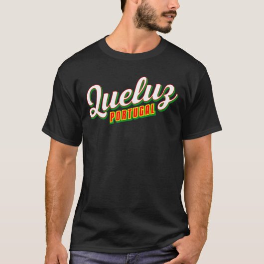 Queluz Portugal T-shirt (Voorkant)