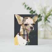 Quem não ama Chiuaua? Briefkaart (Staand voorkant)