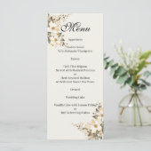 Quenceanera Magnolia Menu (Staand voorkant)