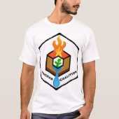 Quenching Charcoal wit T-Shirt (Voorkant)