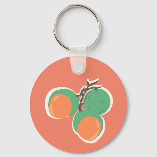 Quenepas Spaans gras Sleutelhanger (Voorkant)