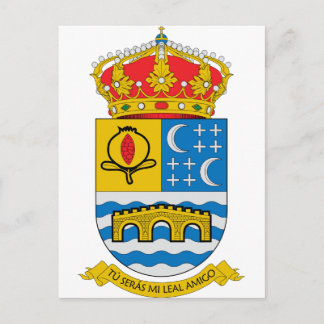 Quentar (Spanje) Wapenmunt Briefkaart