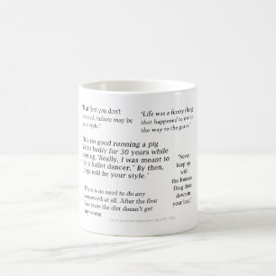 Quentin Crisp Quote Gift Mok