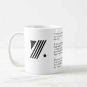 Quentin Crisp Quote Gift Mok (Links)