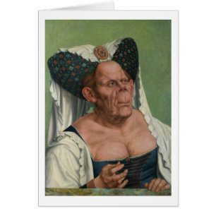 Quentin Massys - een groteske oude vrouw, 1515