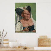Quentin Massys - een groteske oude vrouw, 1515 Poster (Keuken)
