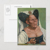 Quentin Massys, Ugly Duchess, ca. 1525 Briefkaart (Voorkant / Achterkant)