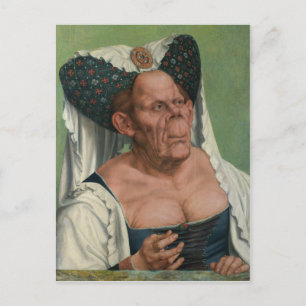 Quentin Massys, Ugly Duchess, ca. 1525 Briefkaart