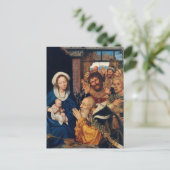 Quentin Matsys - De aanbidding door de Wijzen Briefkaart (Staand voorkant)