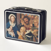 Quentin Matsys - de Adoratie Magi (Achterkant)