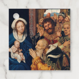 Quentin Matsys - de Adoratie Magi Bedankjes Labels