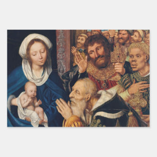 Quentin Matsys - de Adoratie Magi Inpakpapier Vel