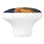 Quentin Matsys - de Adoratie Magi Keramische Knop (Zijkant)