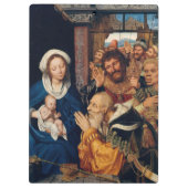 Quentin Matsys - de Adoratie Magi Klembord (Achterkant)