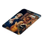 Quentin Matsys - de Adoratie Magi Magneet (Linkerzijde)