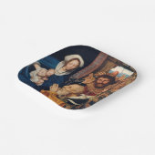 Quentin Matsys - de Adoratie Magi Papieren Bordje (Gebogen)