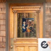 Quentin Matsys - de Adoratie Magi Raamsticker (Huis Deur)