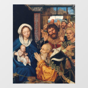 Quentin Matsys - de Adoratie Magi Raamsticker