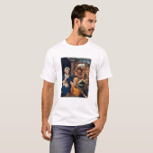 Quentin Matsys - de Adoratie Magi T-shirt (Voorkant volledig)