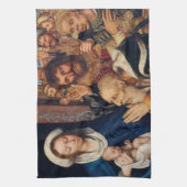 Quentin Matsys - de Adoratie Magi Theedoek (Verticaal)