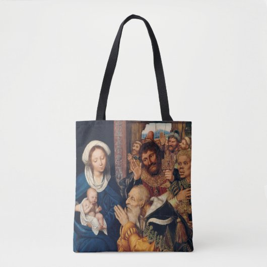 Quentin Matsys - de Adoratie Magi Tote Bag (Voorkant)