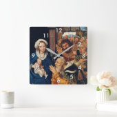 Quentin Matsys - de Adoratie Magi Vierkante Klok (Huis)