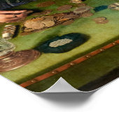 Quentin Matsys - De Geldwisselaar en zijn Vrouw Poster (Hoek)