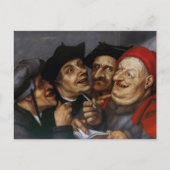 Quentin Matsys - de koopovereenkomst Briefkaart (Voorkant)