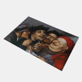 Quentin Matsys - de koopovereenkomst Deurmat (Schuin)