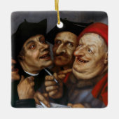 Quentin Matsys - de koopovereenkomst Keramisch Ornament (Voorkant)