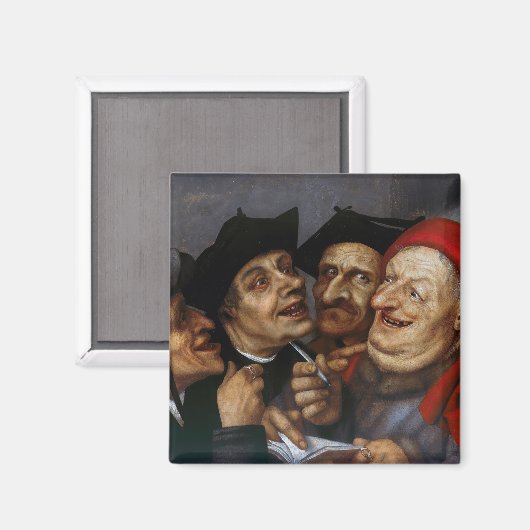 Quentin Matsys - de koopovereenkomst Magneet (Voorkant / Achterkant)