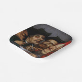 Quentin Matsys - de koopovereenkomst Papieren Bordje (Gebogen)