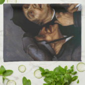 Quentin Matsys - de koopovereenkomst Theedoek (Gevouwen)