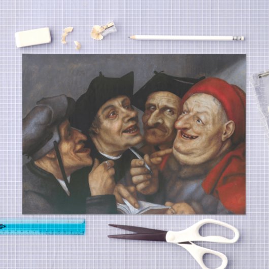 Quentin Matsys - de koopovereenkomst Tissuepapier (Craft)