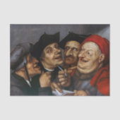 Quentin Matsys - de koopovereenkomst Tissuepapier (Voorkant)