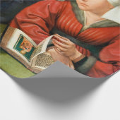 Quentin Matsys - de Moneylender en zijn vrouw Cadeaupapier (Hoek)