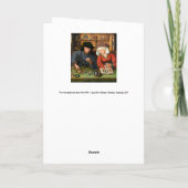 Quentin Matsys - de Moneylender en zijn vrouw Kaart (Achterkant)