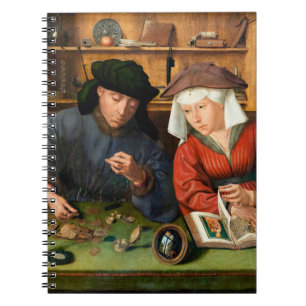 Quentin Matsys - de Moneylender en zijn vrouw Notitieboek