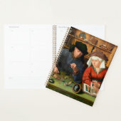 Quentin Matsys - de Moneylender en zijn vrouw Planner (Display)