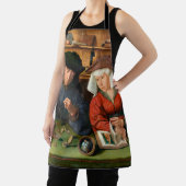 Quentin Matsys - de Moneylender en zijn vrouw Schort (Insitu)