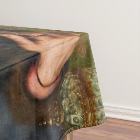 Quentin Matsys - de Moneylender en zijn vrouw Tafelkleed (Voorbeeld)