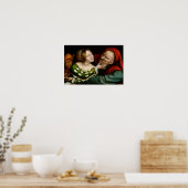 Quentin Matsys - De passend beminden Poster (Keuken)