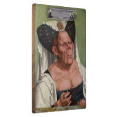Quentin Matsys - een groteske oude vrouw Klembord (Rechts)