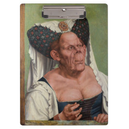 Quentin Matsys - een groteske oude vrouw Klembord