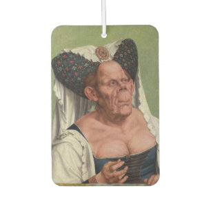 Quentin Matsys - een groteske oude vrouw Luchtverfrisser