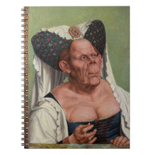 Quentin Matsys - een groteske oude vrouw Notitieboek