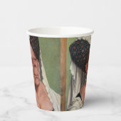 Quentin Matsys - een groteske oude vrouw Papieren Bekers (Links)